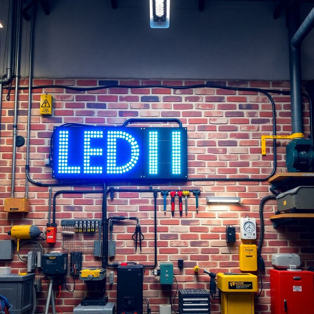 Letreros con Luz Led